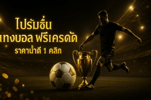 โปรโมชั่น แทงบอล ฟรีเครดิต
