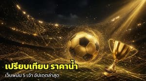 เปรียบเทียบ ราคาน้ำ เว็บพนัน